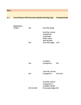 MMBC Ship Plan Collection [Technical Drawings]
